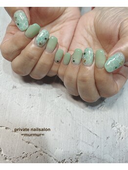 プライベート ネイルサロン マーマ(murmur)/水面ネイル