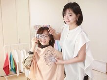 メゾンデ(maison de)/似合うメガネも試そう♪