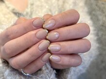 アールネイル(r.nail)/マグネット×フレンチ