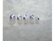 エンジェリック カラーズ(Angelic colors)/紫陽花シェルネイル☆