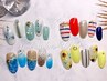 【★夏限定★】選べるトレンドネイル4本アート¥6500/10本アート¥7200~