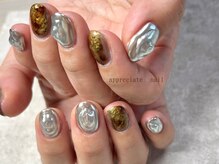 アプリシーエイトネイル(appreciate nail)/サンプルデザイン♪