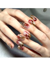 エムネイル ブランチ(Mネイル branch)/秋ネイル.m