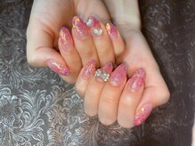 ゴレラ(gorella)/ピンク/ラメ/グラデーション