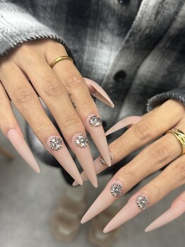 ラン(Ran)/マットネイル＆クロム