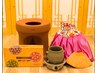 【温活】ネット限定 黄土よもぎ蒸し30分+首・肩・頭痛全身施術60分手ぶらでOK