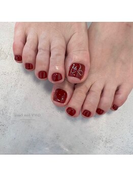 リアンスネイル ヴィヴィッド 岡山店(LianS nail ViViD)/2本アート