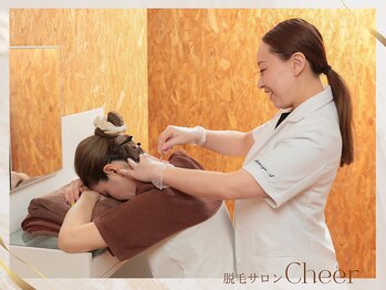 チア(Cheer)の写真/【匠道WAX脱毛】京都初!全国でも稀のWAXゴールド講師のプロ技を実感!!うなじWAX¥3000/フェイシャルWAX¥7500