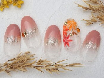 ネイルズガッシュ 武蔵小山店(NAILsGUSH)/*紅葉ネイル*