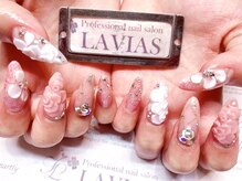 プロフェッショナル ネイルサロン ラヴィアス(LAVIAS)/【スカルプ】10本アートし放題