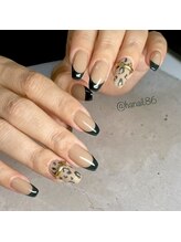 エムネイル(Ｍ)/harukanail×持ち込みアート