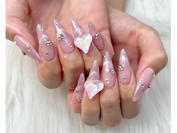 マイネイル 池袋(My Nail)/ガーリーマグネットネイル☆