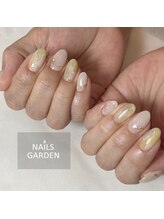 ネイルズガーデン(NAILS GARDEN)/大理石ネイル