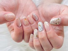 ネイルサロン ジョアアンジェ 天王寺店(joie ange)/クリスマスネイル　お正月ネイル