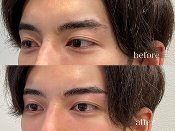 ロミー 新宿(romy.)の写真/≪男性必見★≫美意識高まる時代に！眉を整えるだけで、清潔感爆上がり◎お好みのイメージに仕上げます！
