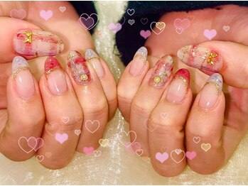 ミアローザ(Mia Rosa)/タータンチェックネイル