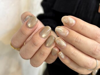 アールネイル(r.nail)/ベージュゴールド