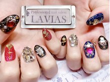 プロフェッショナル ネイルサロン ラヴィアス(LAVIAS)/【ジェル】10本アートし放題