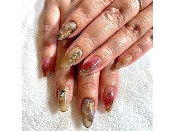 ロータス Lotus/マーブルニュアンスネイル