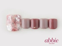 ネイルサロン アビー 宮益坂店(abbie)/ホイルニュアンス　￥11374