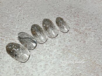 ヴィガー アンド ルックス 白金 目黒(Vigor&Looks)/シンプル ミラー ラメ