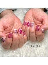ダリア(Daria)/桜風フラワーネイル