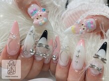 ネイルズガッシュ 川崎店(NAILsGUSH)/３Dネイル/痛ネイル
