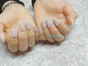 フランセス(Frances)/根元ラメ×ストーン