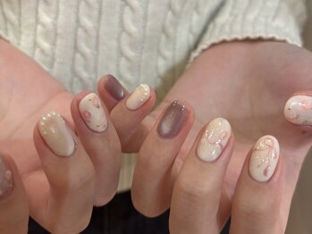 クルネ(QULNE)/ニュアンス/ピンク/リボン