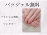 オフ無料【パラジェル無料】ワンカラー　￥7900