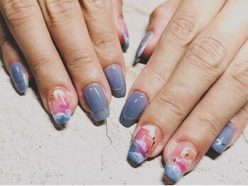 ネイルテラス(nail terrace)の写真/指先のキレイを追求した技術力と豊富なデザインで理想の指先に♪長さ出しも対応可能◎理想の仕上がりに☆