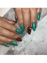 ネイル デイ 烏丸(NAIL DAY)/ワンカラー×追加アート