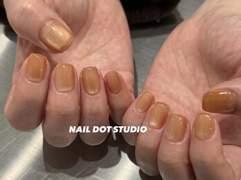 ネイルドットスタジオ 堺筋本町(NAIL DOT STUDIO)/オレンジマグネット