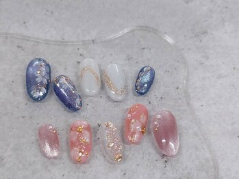 トリント 蘇我(TRINT)の写真/【ハンドジェル付け放題M(片手2～4本)¥8500】ハンドもフットも豊富なつけ放題メニューをご用意！[蘇我]