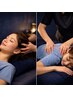 [睡眠不足やスマホ疲れ向け]全身もみほぐしマッサージ45分+頭部ほぐし15 分