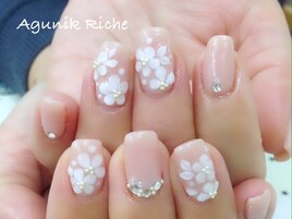 【3Dお花ネイル】