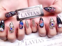 プロフェッショナル ネイルサロン ラヴィアス(LAVIAS)/【スカルプ】10本アートし放題