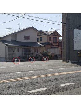 ルークアイビューティ(Luke eye beauty)/駐車場、建物横