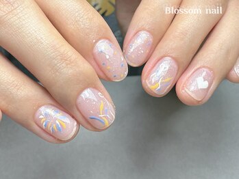 ブラソンネイル(Blossom nail)/はなび