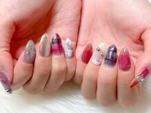 ルアナ(Luana.)/ニュアンス秋ネイル