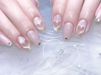 アネラ ネイルズ(Anela_nails)/ハートマグネット/シンプル定額
