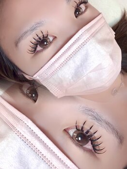 リバイン 岡山見石店(REBYNA)/- Double flat lash -