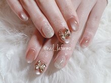 ネイルサロンアンドスクール ラフェルモ 札幌駅前店(la fermo)/うる艶　マグネット・フラッシュ