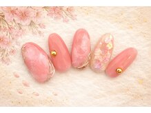 ビューティー マイラ(beauty MyRA)の雰囲気(ぷっくりフラワー、ピンク大好き!(平塚))