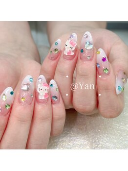 クイーンズビューティーサロン 新宿本店(Queen's beauty salon)/チップ長さ出し10本やり放題