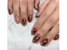エイミー(eimy)/leopard nail