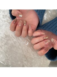 ニュアンスネイル 大理石