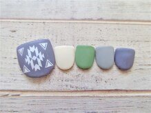 ブランロール 中目黒店(Blanl'or)/【Foot】ネイティブ柄×マット