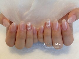リボンネイル(staff:mai)