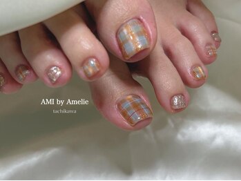 アミ バイ アメリ(AMI by Amelie)/フットネイル:mikako
